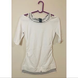 NWOT Mandee Cold Shoulder Top